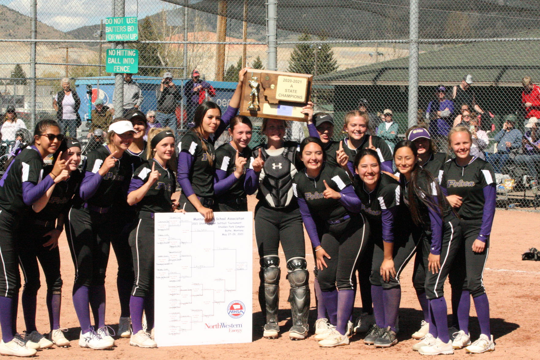2021 Class A softball - Polson Pirates